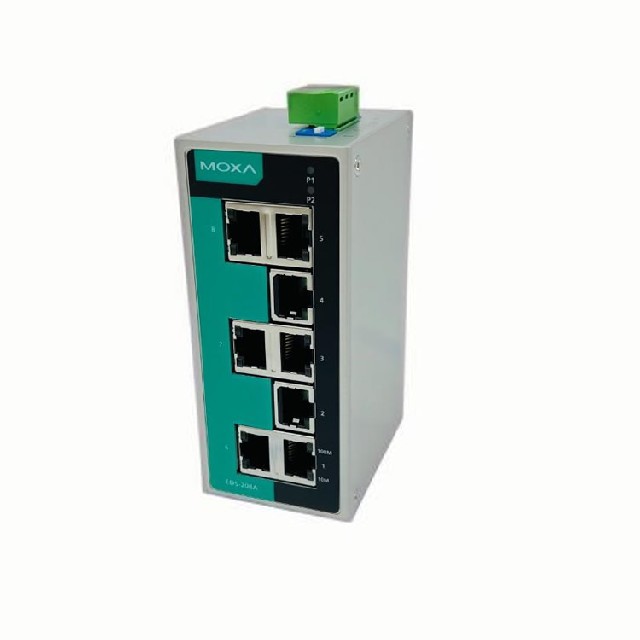 MOXA 二層網管型交換機 EDS-208A V2.1.0
