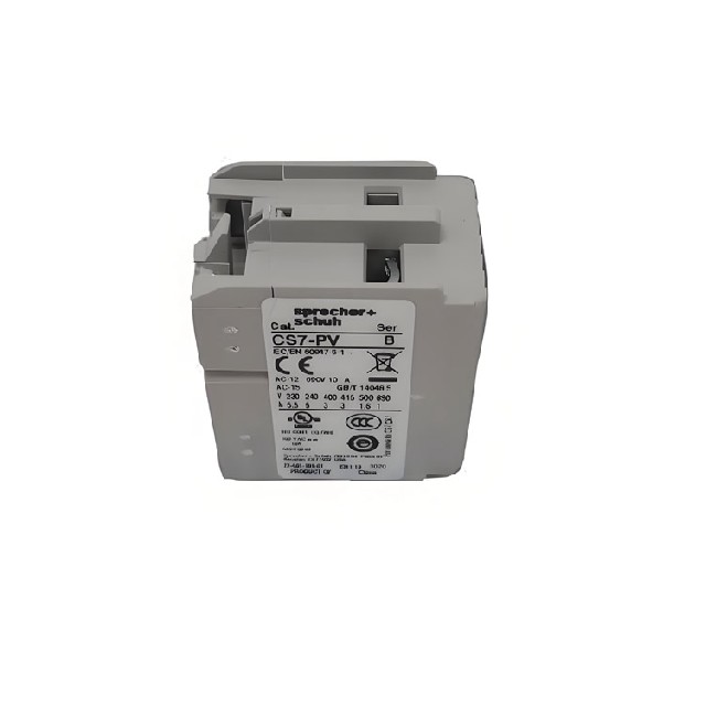 瑞士進口Sprecher+Schuh 觸點塊繼電器 CS7-PV-02